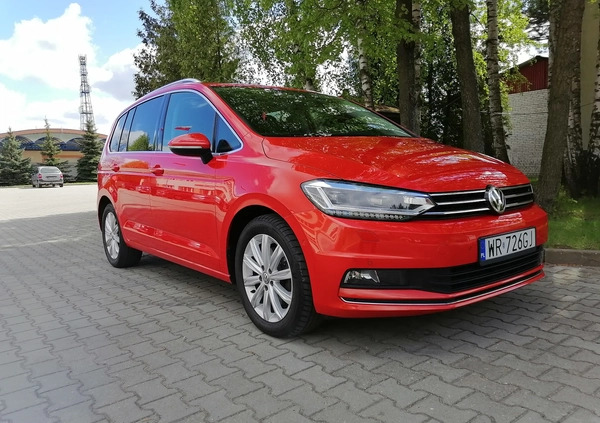 Volkswagen Touran cena 79000 przebieg: 117188, rok produkcji 2017 z Radom małe 232